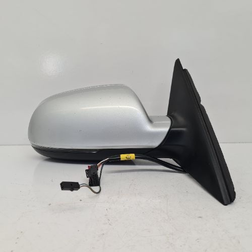 AUDI A4 MK4 (B8) 2007-2015 RIGHT ELECTRIC MIRROR UNIT ICE SILVER X7M