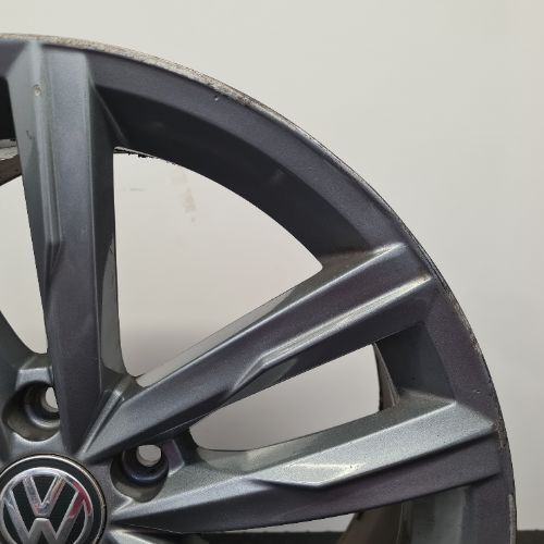 VW PASSAT MK7 B8 2018 8JX18" "DARTFORD" ALLOY WHEEL GALVANO GREY