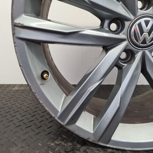VW PASSAT MK7 B8 2018 8JX18" "DARTFORD" ALLOY WHEEL GALVANO GREY