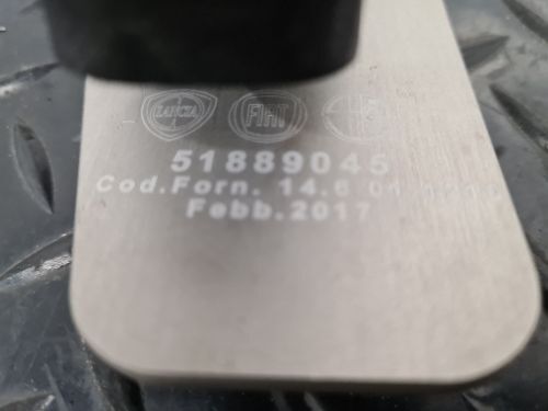 FIAT 500 ABARTH MK1 FL (312 4U) 2017 595 METAL PEDAL COVERS WITH BOLTS