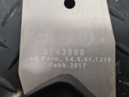 FIAT 500 ABARTH MK1 FL (312 4U) 2017 595 METAL PEDAL COVERS WITH BOLTS