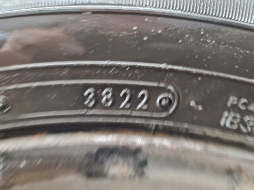 FIAT DUCATO MK4 (290/295) 2016 6JX16" STEEL WHEEL WITH TYRE BLACK