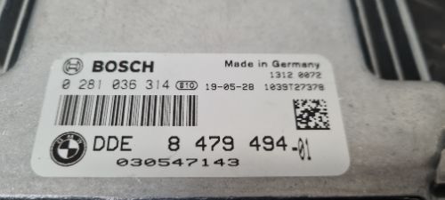 BMW 430D F36 2019 COUPE 3.0 DIESEL ENGINE CONTROL UNIT (ECU) N57D30A