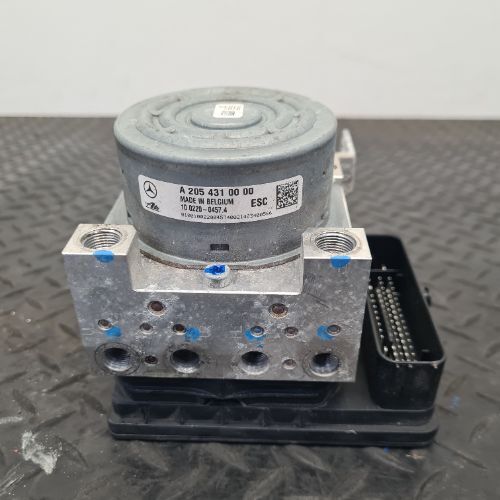 Mercedes-benz C-class W205 2014 Abs Pump Modulator Control Unit