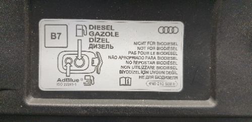 Audi A8 MK4 D5 2019 Fuel Flap