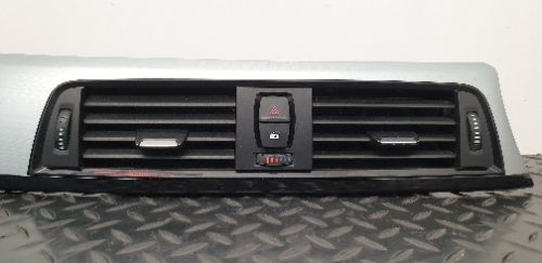BMW 4 Series F36 2016 Dashboard Centre Air Vents & Trim Silver