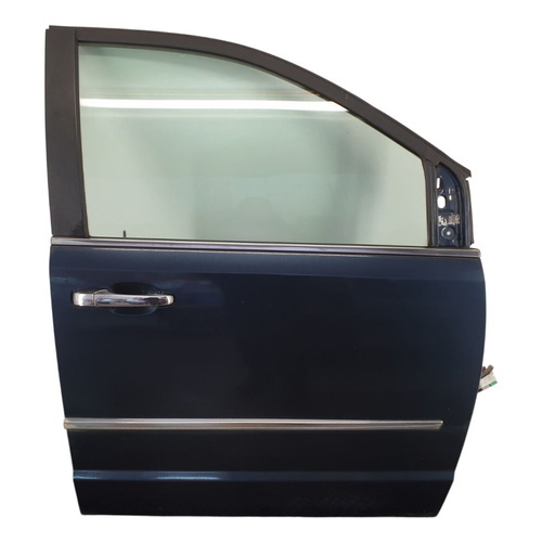 Chrysler Grand Voyager MK5 (RT) 2008 Right Front Door Blue QBL