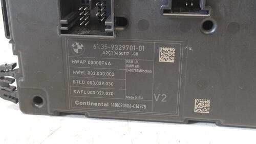 BMW 3 SERIES GRAN TURISMO F34 13-20 REAR BODY CONTROL MODULE REM