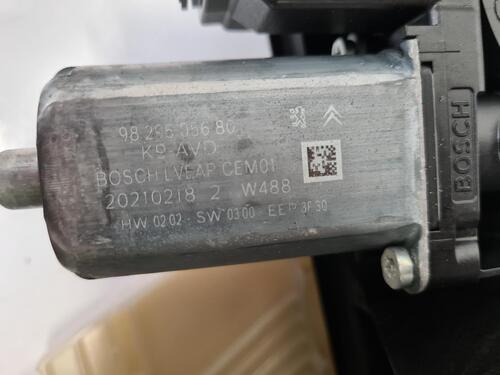 PEUGEOT PARTNER Mk3 (K9) 2018-2023 Right Front Window Regulator