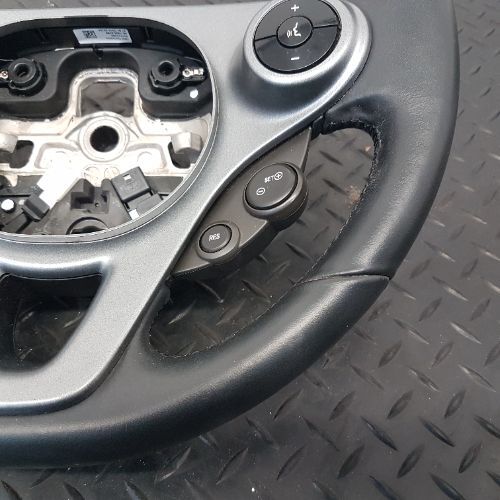 SMART FORFOUR 453 2015 MULTIFUNCTION LEATHER STEERING WHEEL