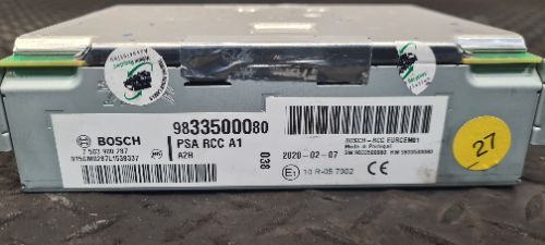 Vauxhall Vivaro MK3 (K0) 2020 Bosch Head Unit No Code