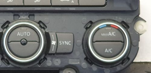 VW Scirocco MK3 FL 2016 Genuine Air Con & Climate Control Panel